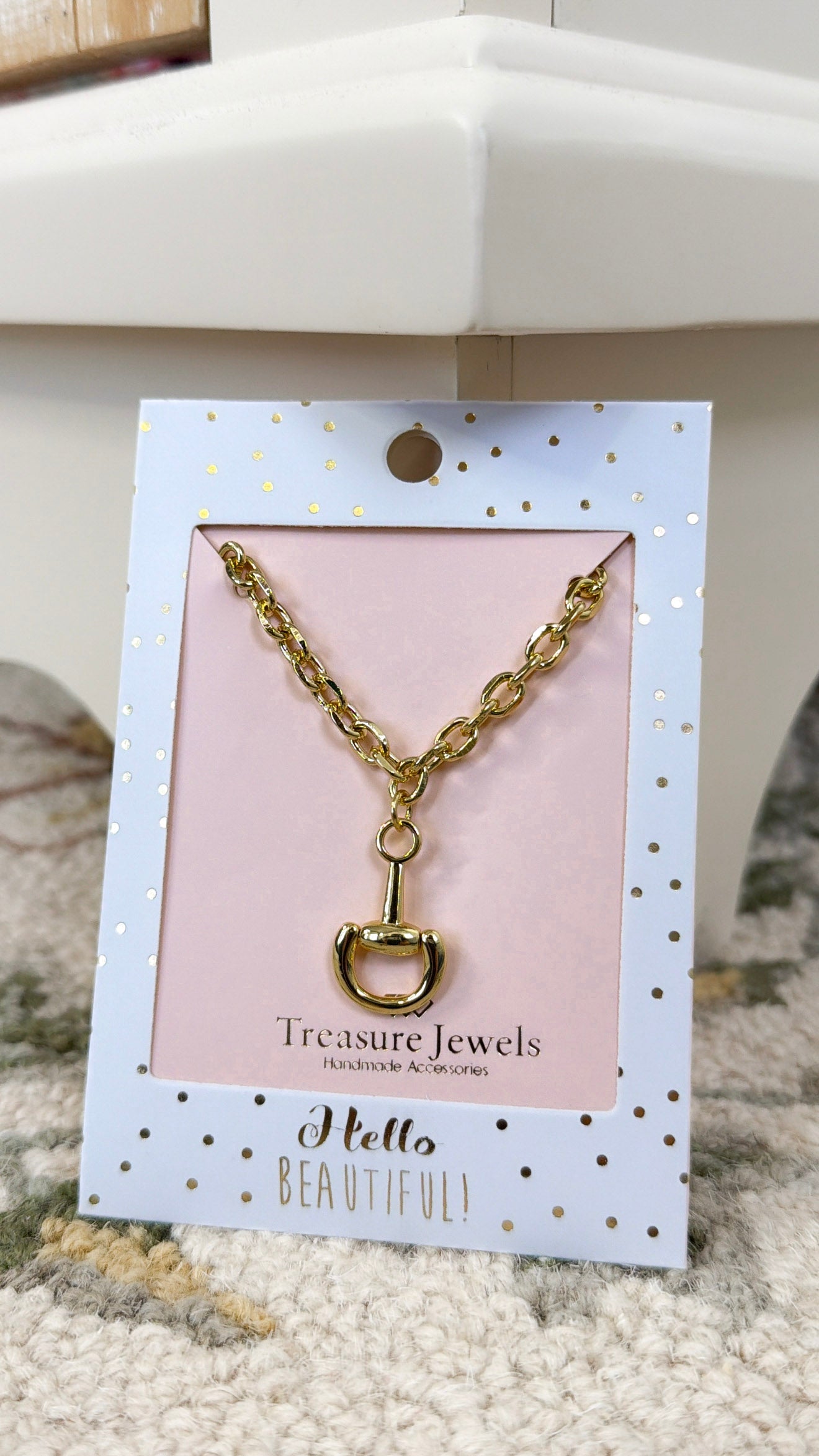 Golden Bit Necklace