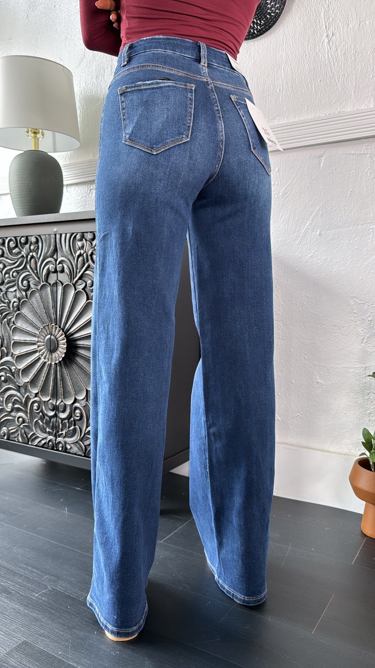 DYE SUPER HIGH RISE SKATER JEAN- MICA