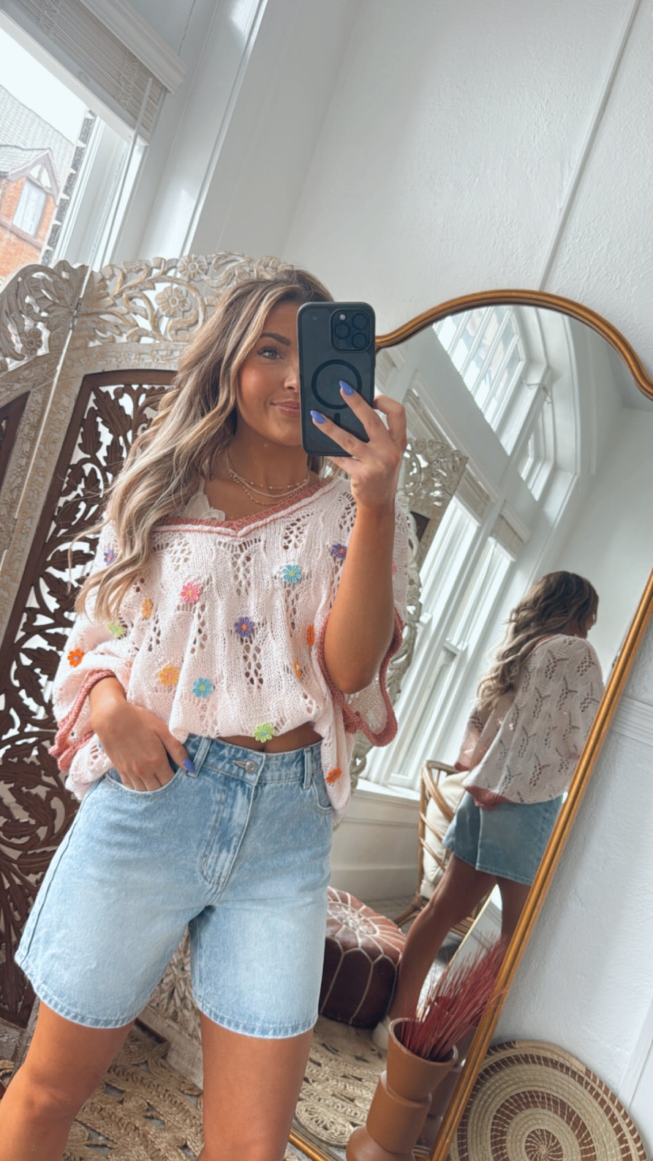 BY TOGETHER: Denim Jean Shorts