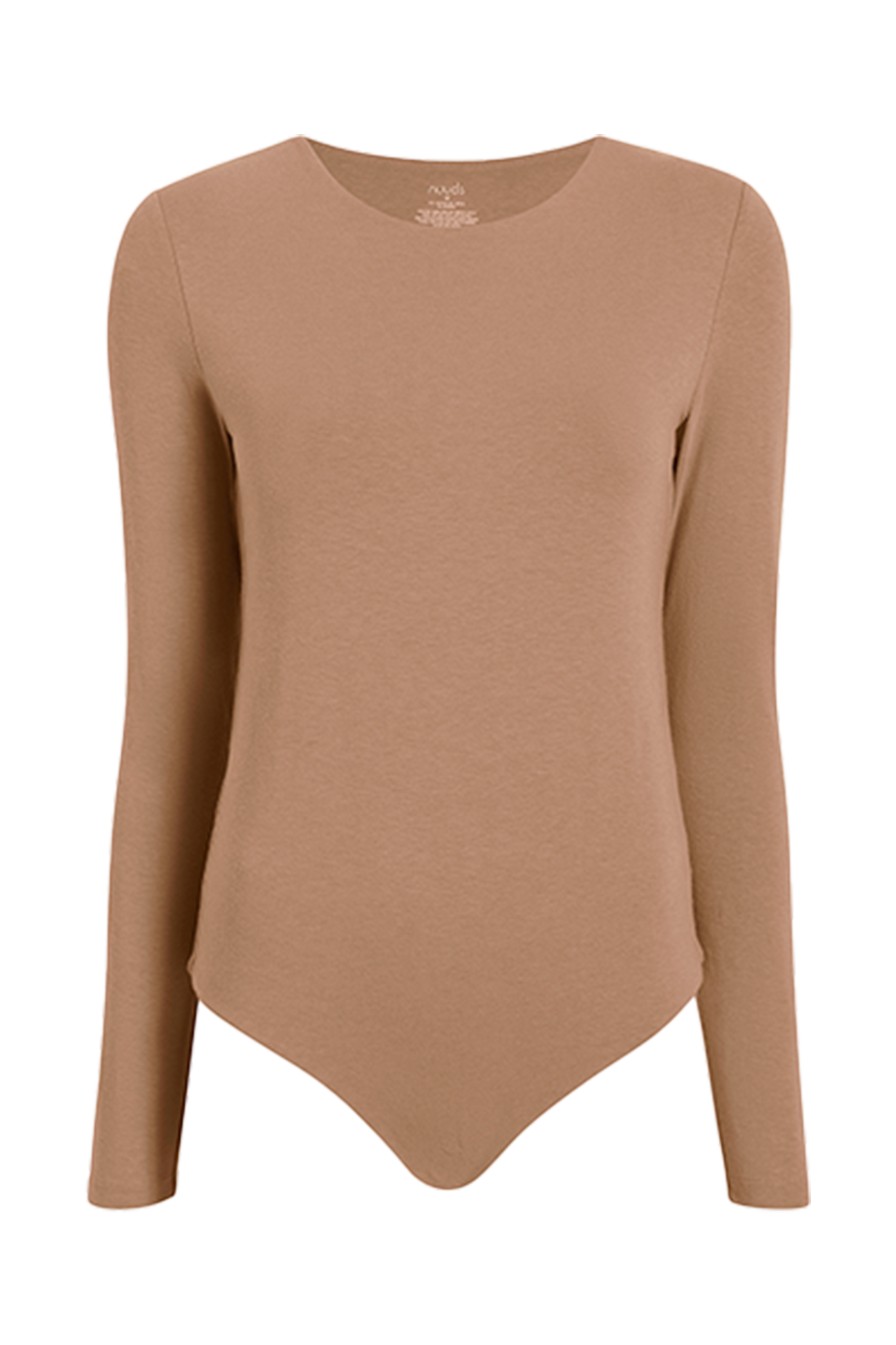 Long Sleeve Crewneck Bodysuit | Cinnamon
