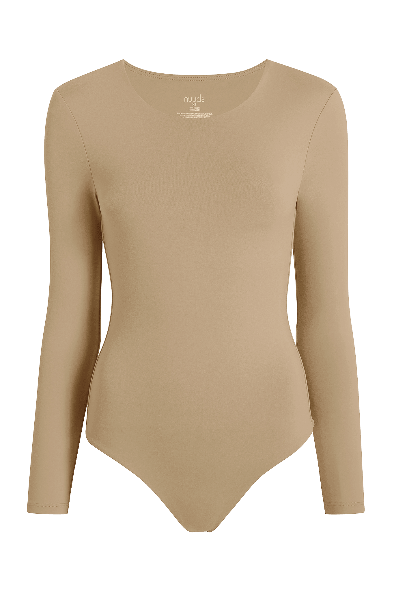 Long Sleeve Crewneck Bodysuit | Oat