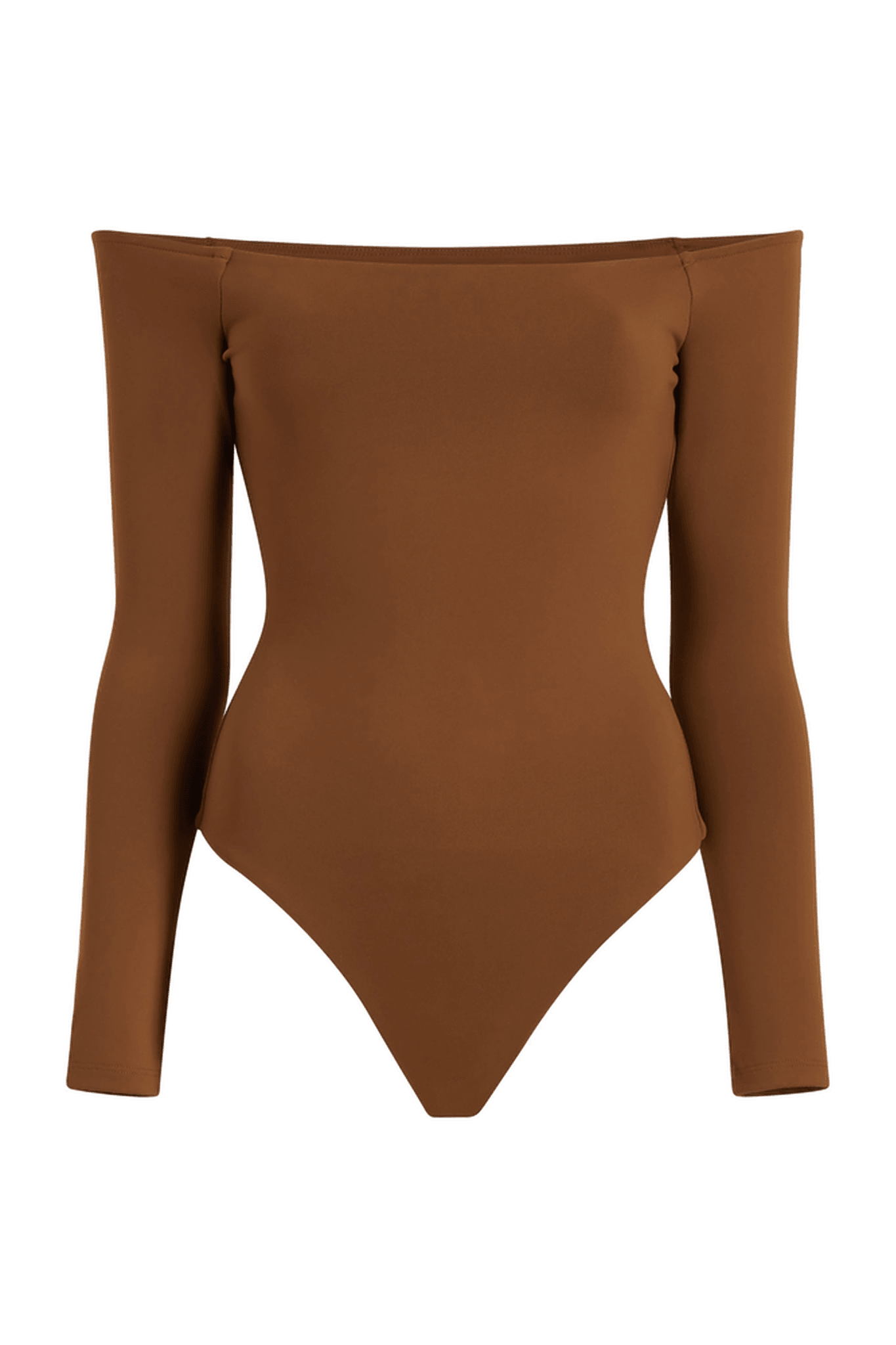 Off The Shoulder Bodysuit | Chocolate