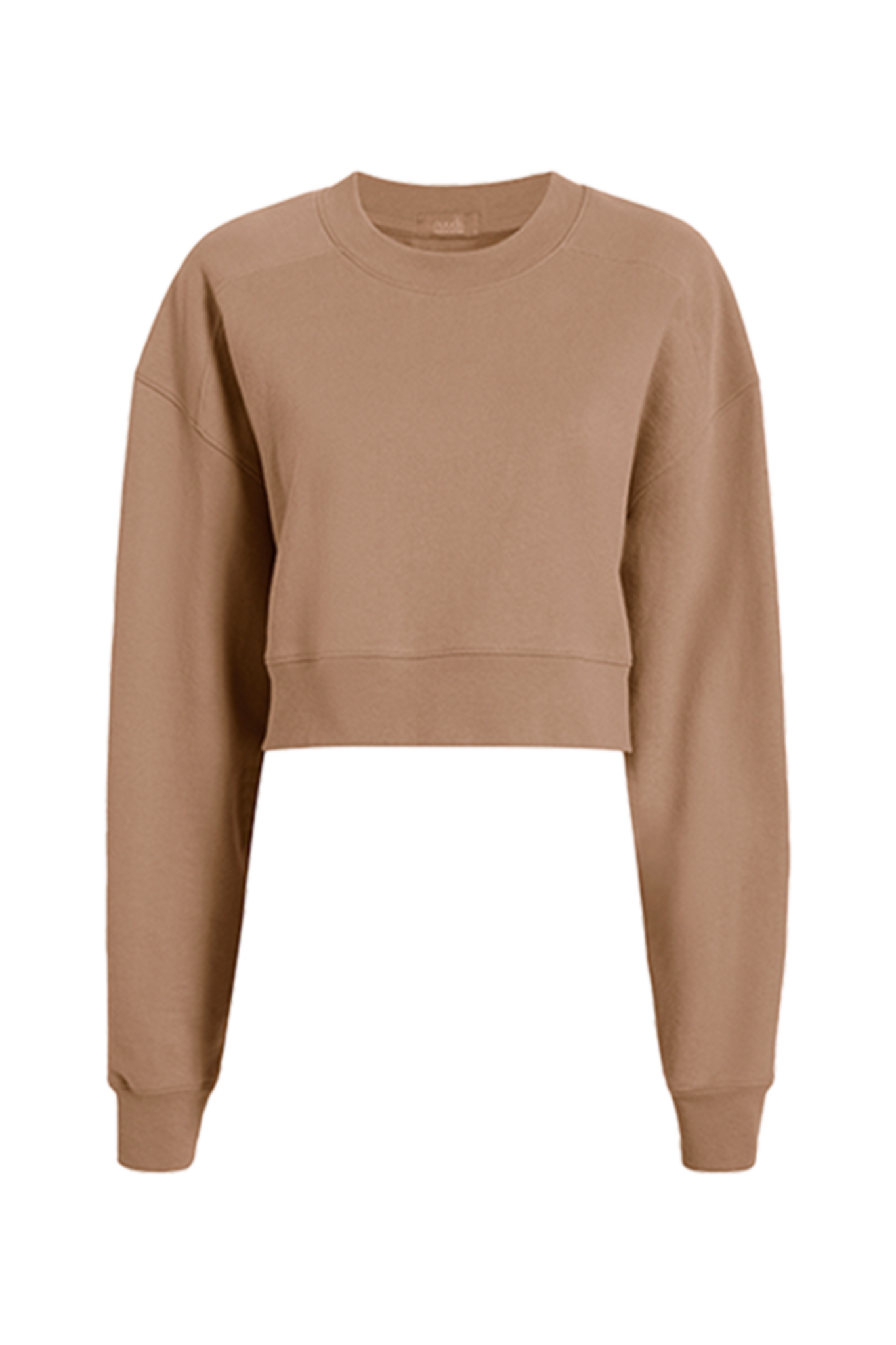 Cropped Crewneck Sweatshirt | Cinnamon