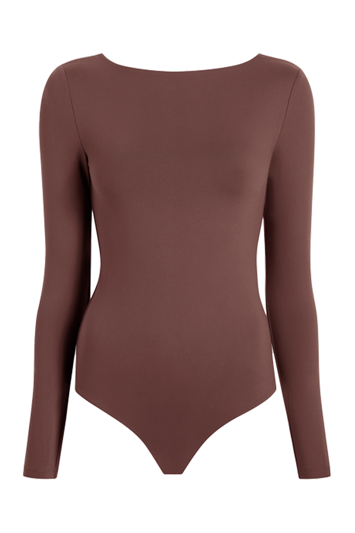 Open Back Bodysuit | Coffee