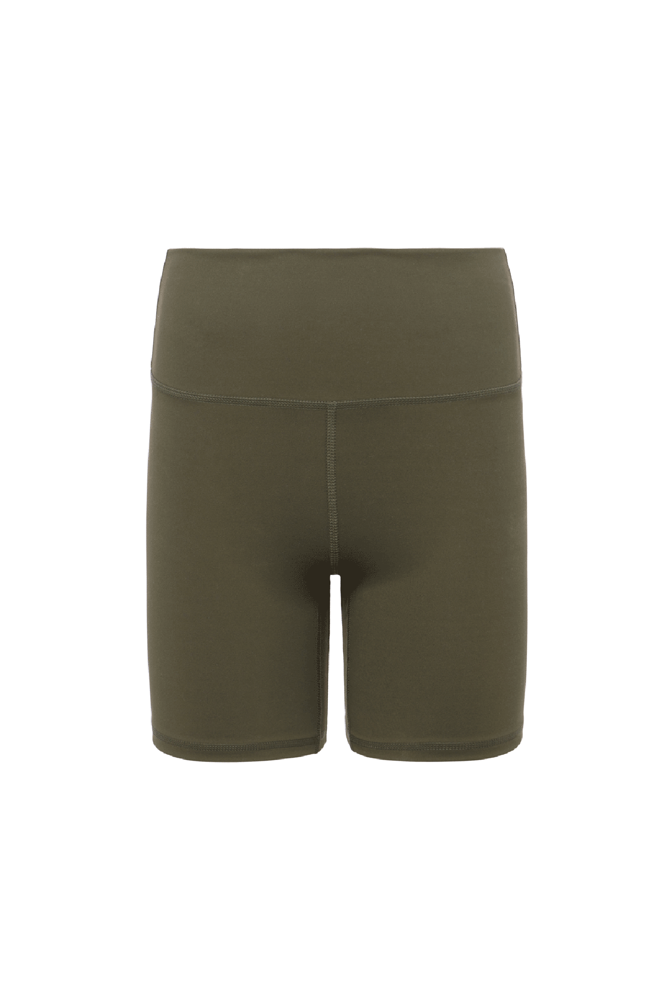 High-Waist Elevate Biker Short | Darkest Olive