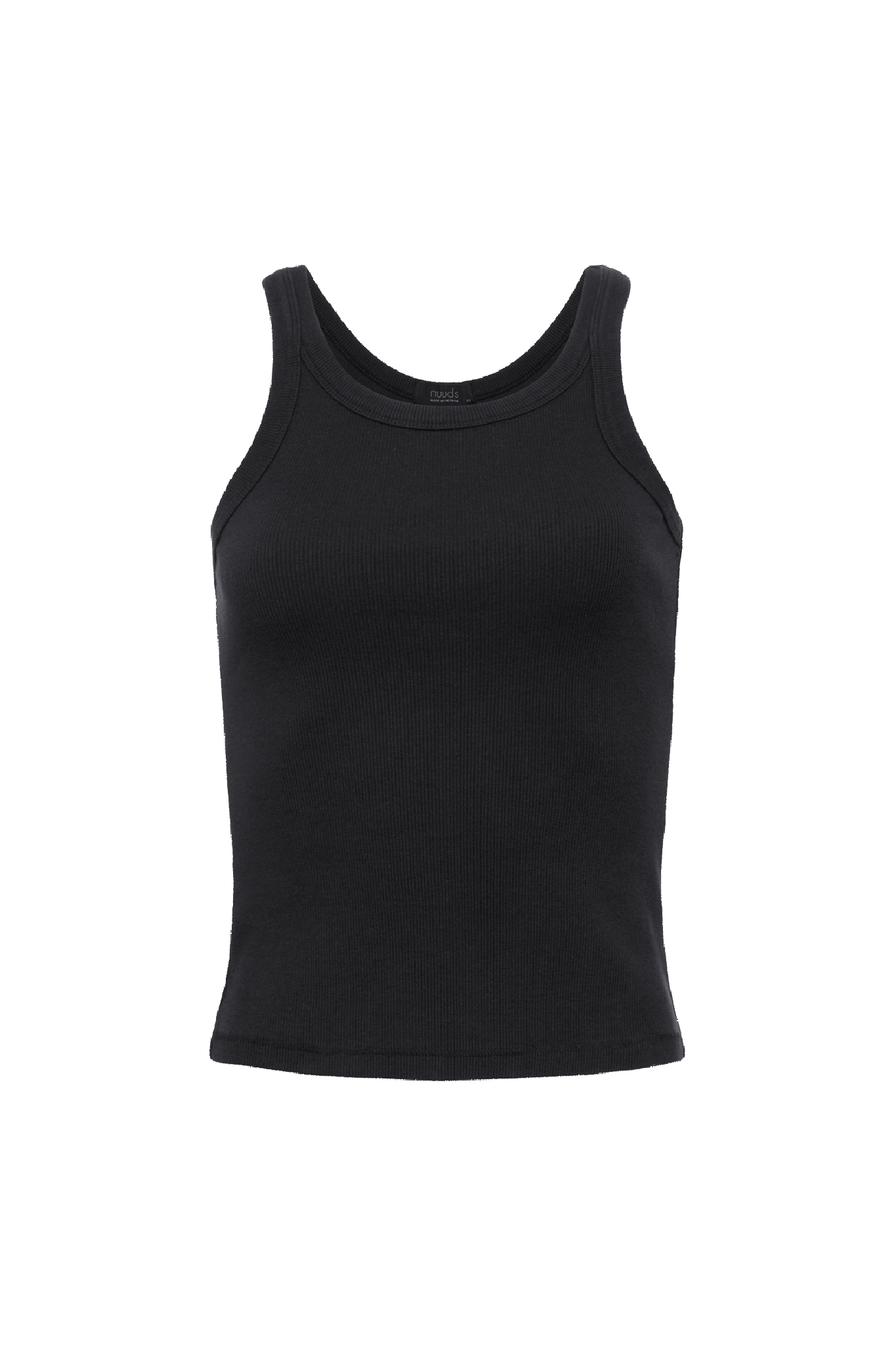 Essential Rib Tank | Black