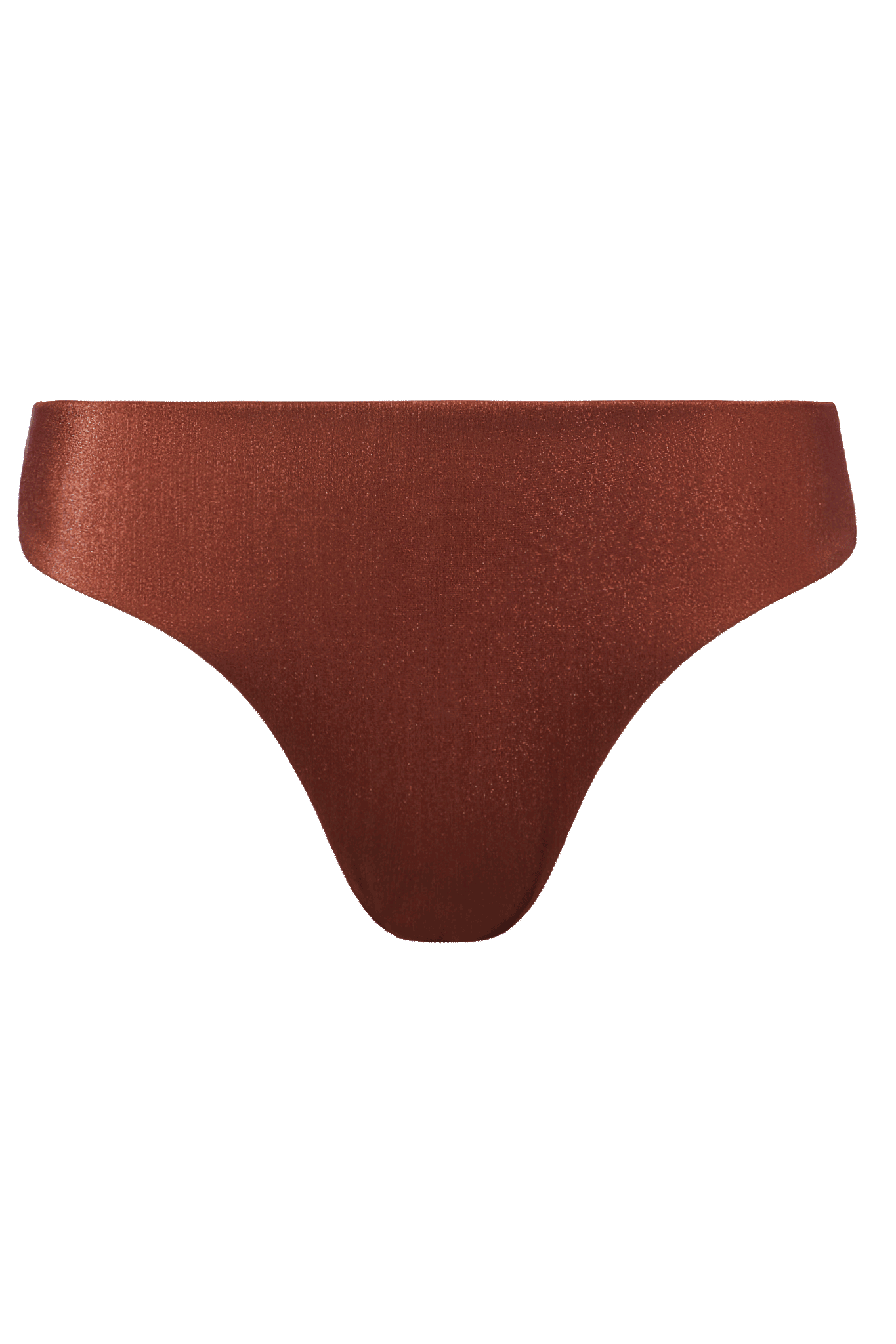 Shimmer Low Waist Bikini Bottom | Scarlet