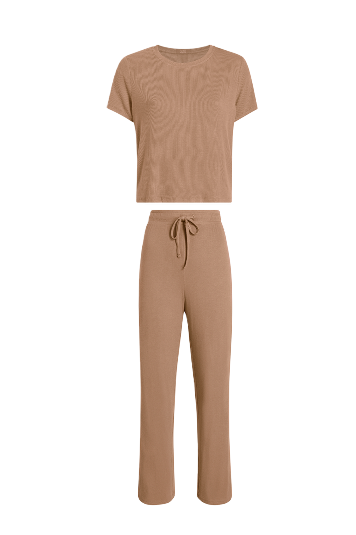 Ribbed Pajama Set | Cinnamon