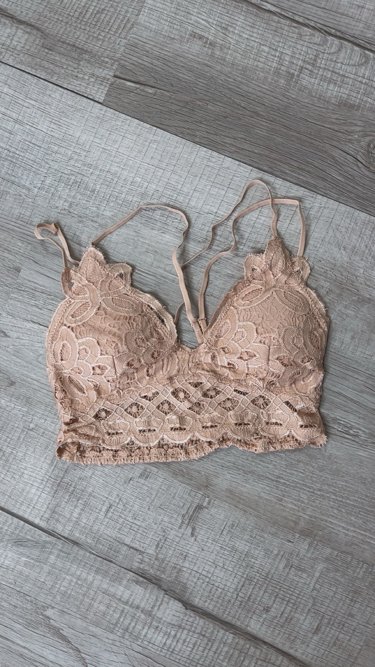 Opening Day Bralette, Beige