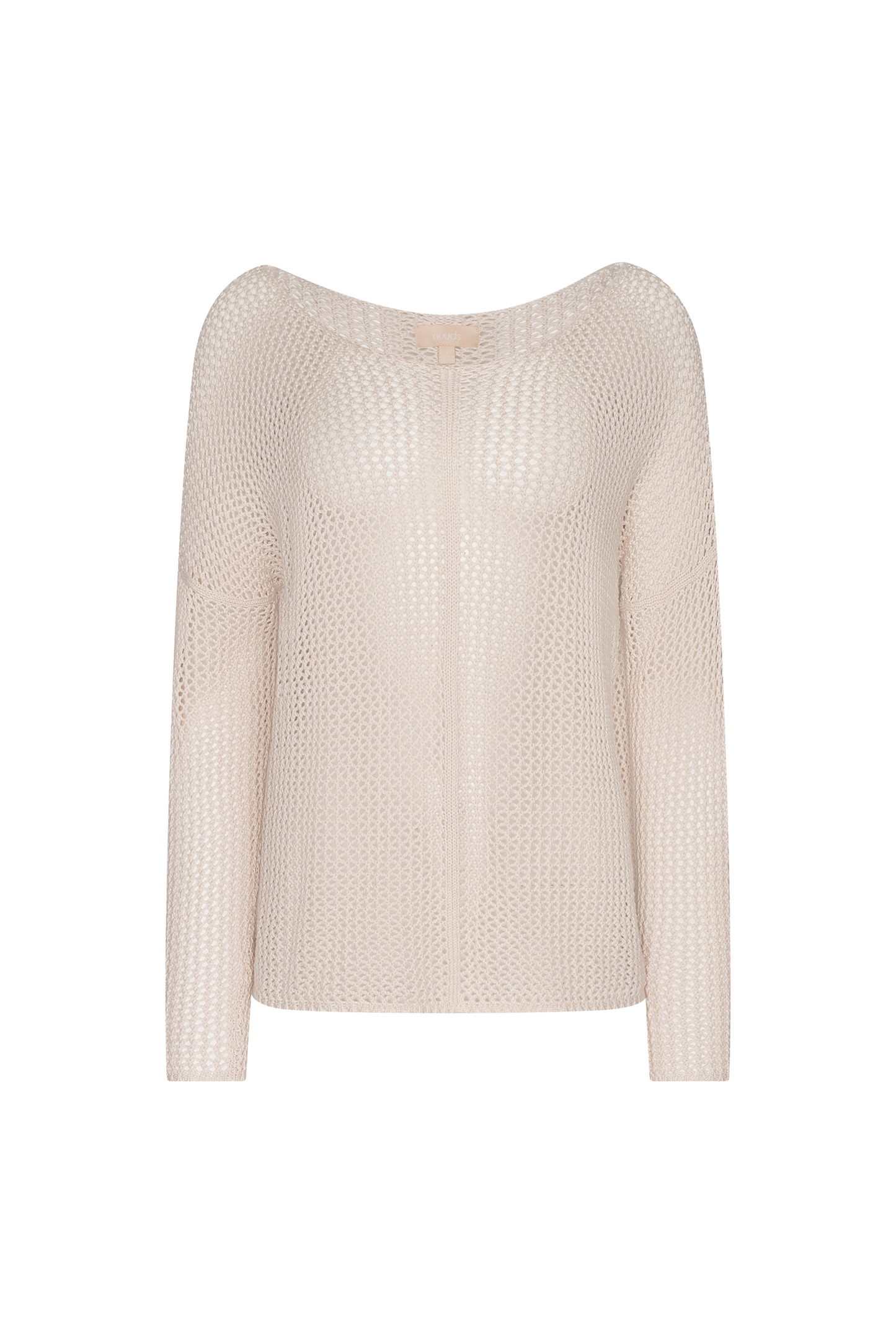 Open Knit Sweater | Bone