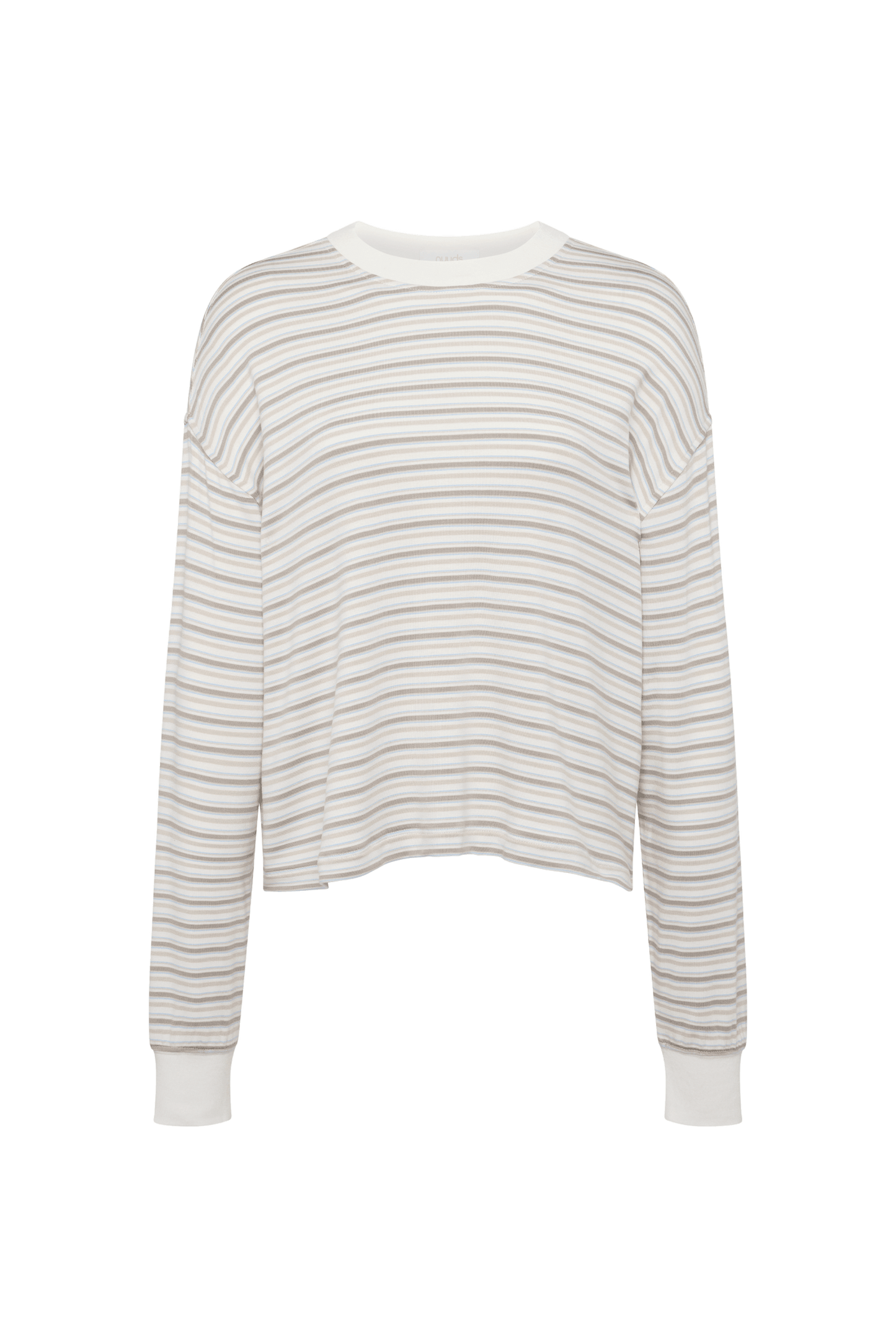 Boyfriend Stripe Tee | Cocoa Sky Stripe