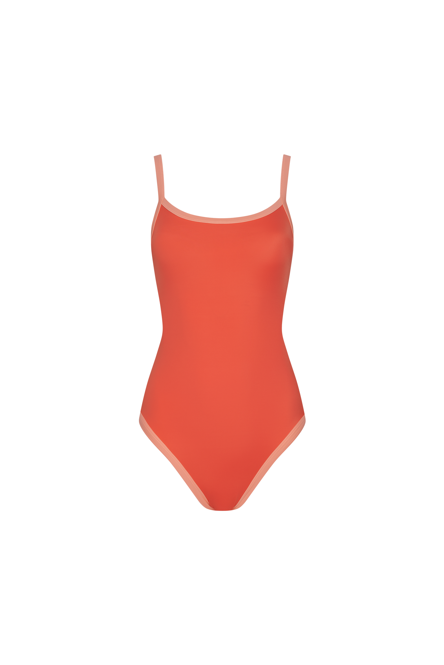 Scoop Neck One Piece | Papaya