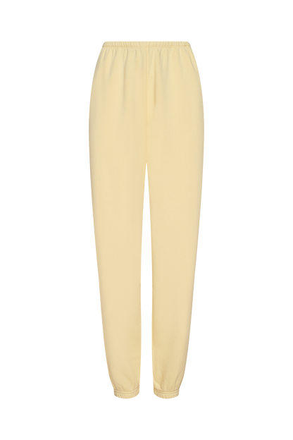 French Terry Jogger | Lemon