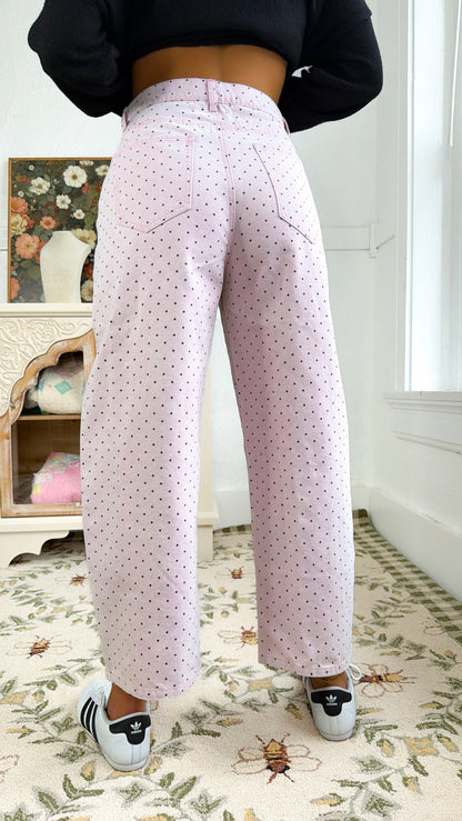 Little Polka Dot Barrels, LT. Pink