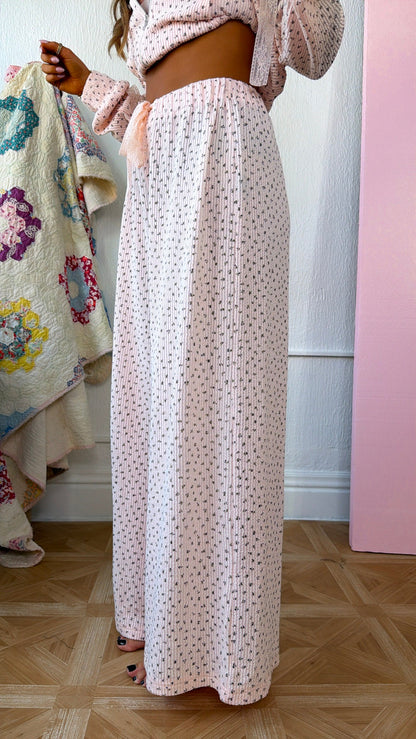 Bayrose Floral Pants, Blush