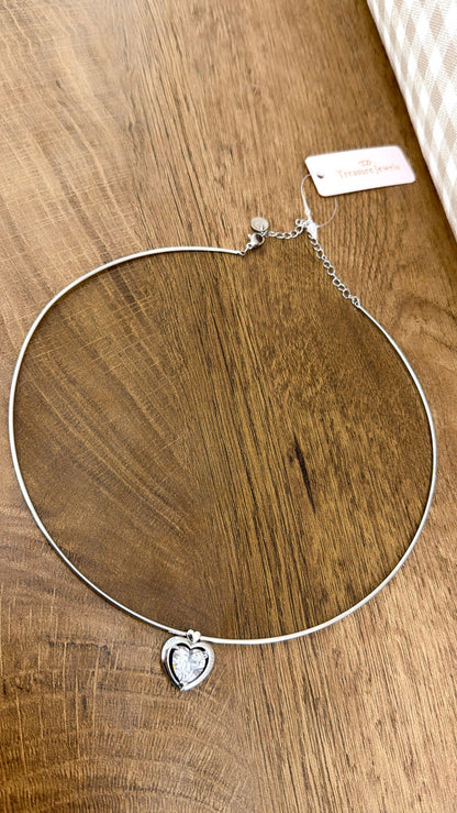 One Love Necklace, Silver