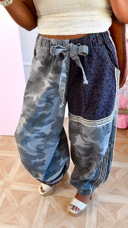 ECB Exclusive: Street Safari Joggers, Grey Camo
