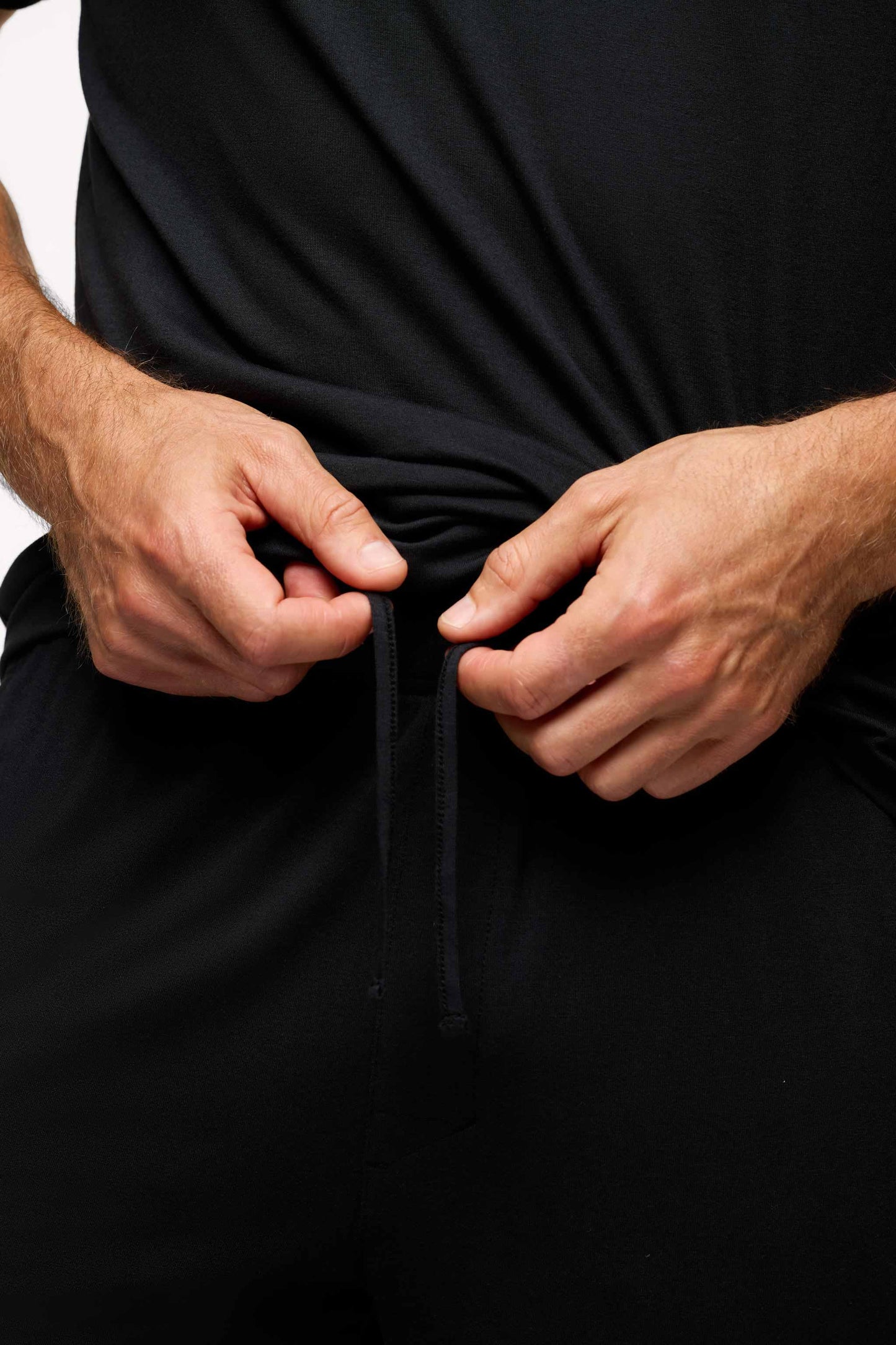 Men's Pajama Short Set | Black