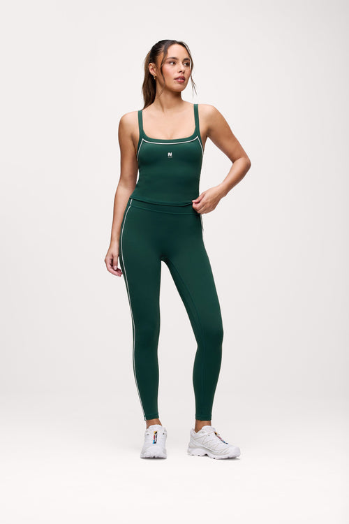 Motion Piped Legging with Pocket | Blackpine