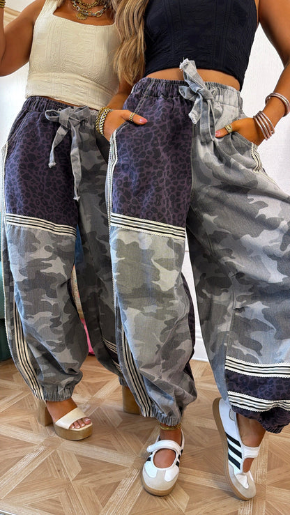 ECB Exclusive: Street Safari Joggers, Grey Camo