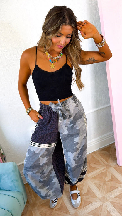 ECB Exclusive: Street Safari Joggers, Grey Camo
