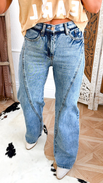 Everett High Rise Denim, Medium