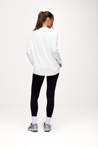 Featherweight Active Long Sleeve Shirt | White