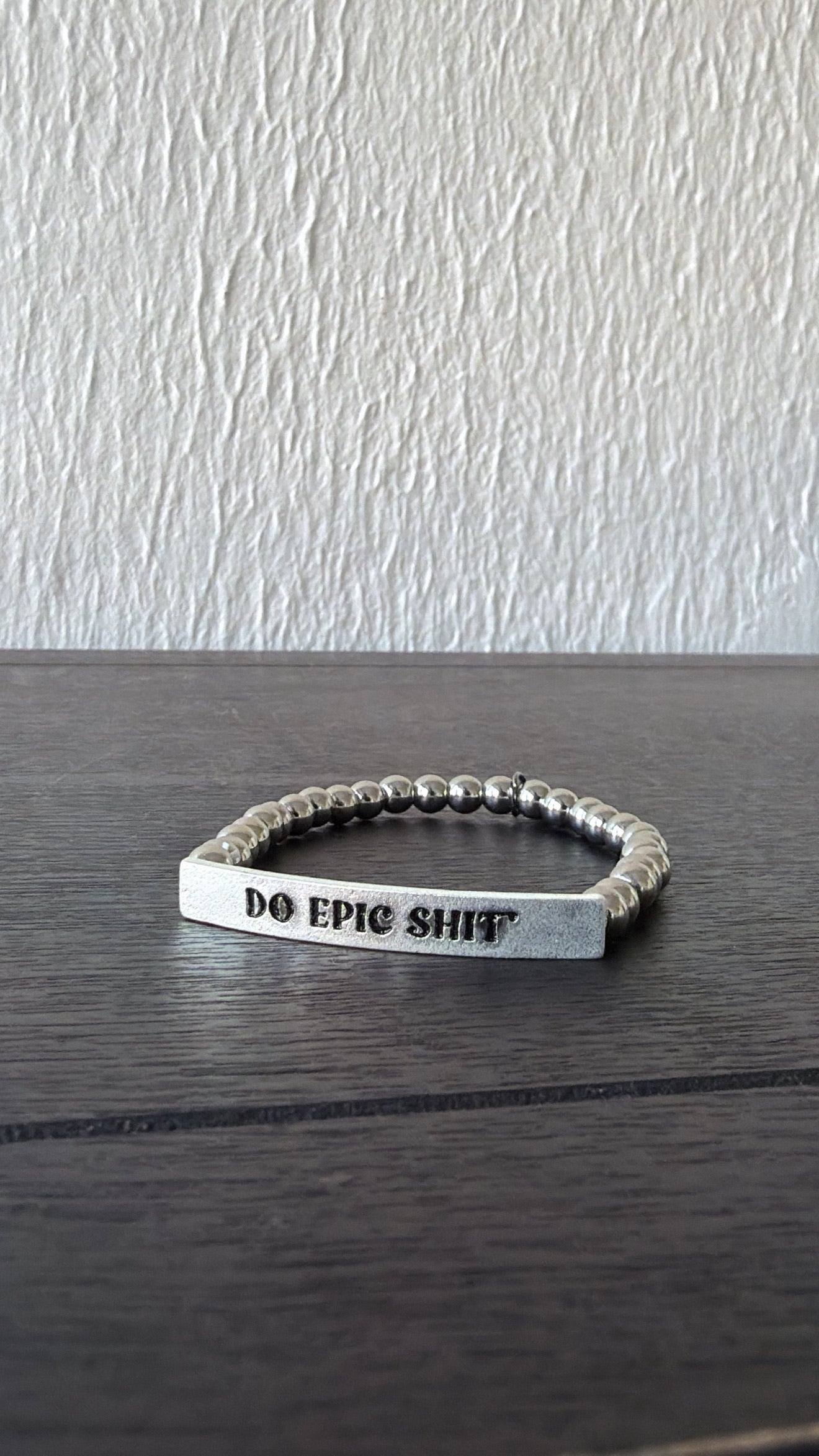 Epic Bracelet, Silver Bead