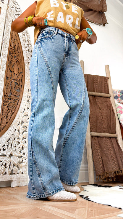 Everett High Rise Denim, Medium