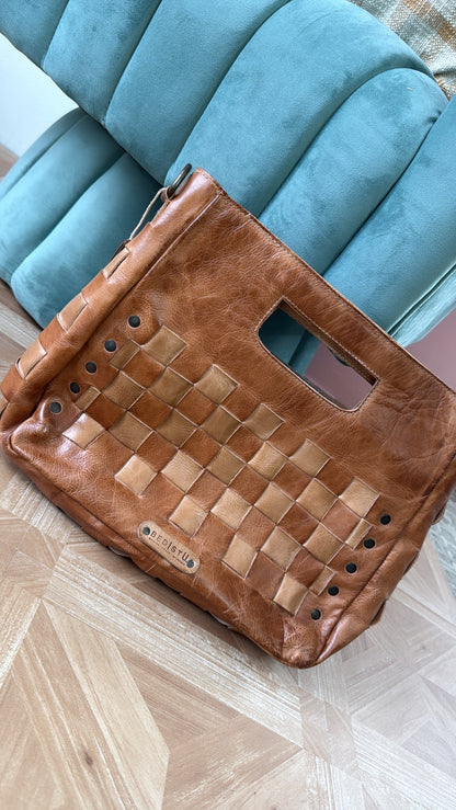 BedStu Orchid Bag, Tan Oats Rustic