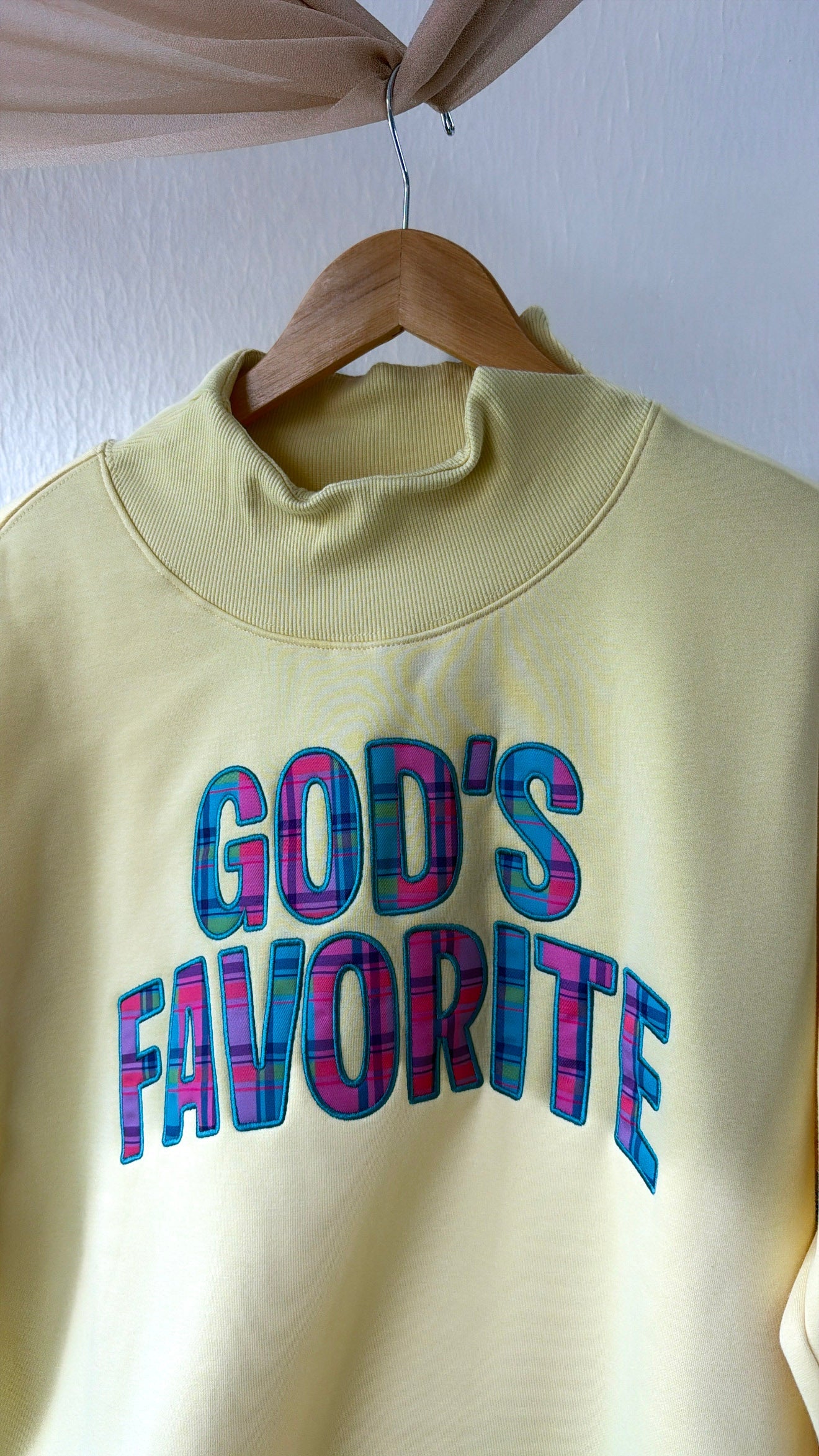 God's Favorite Mockneck, Yellow