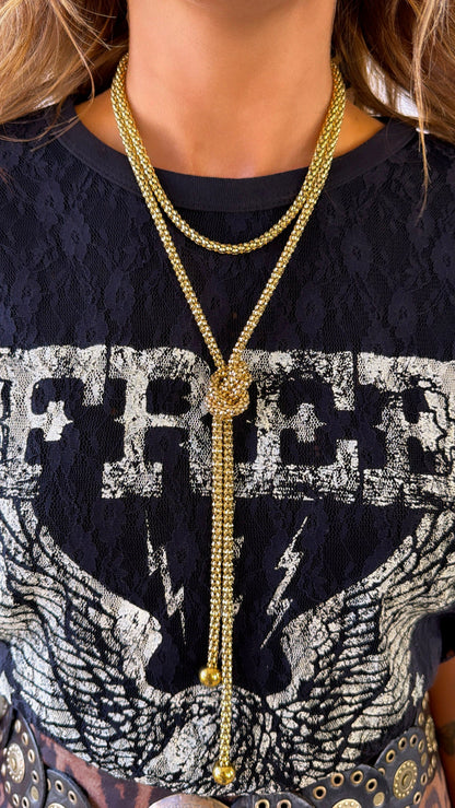Alex Necklace, Gold
