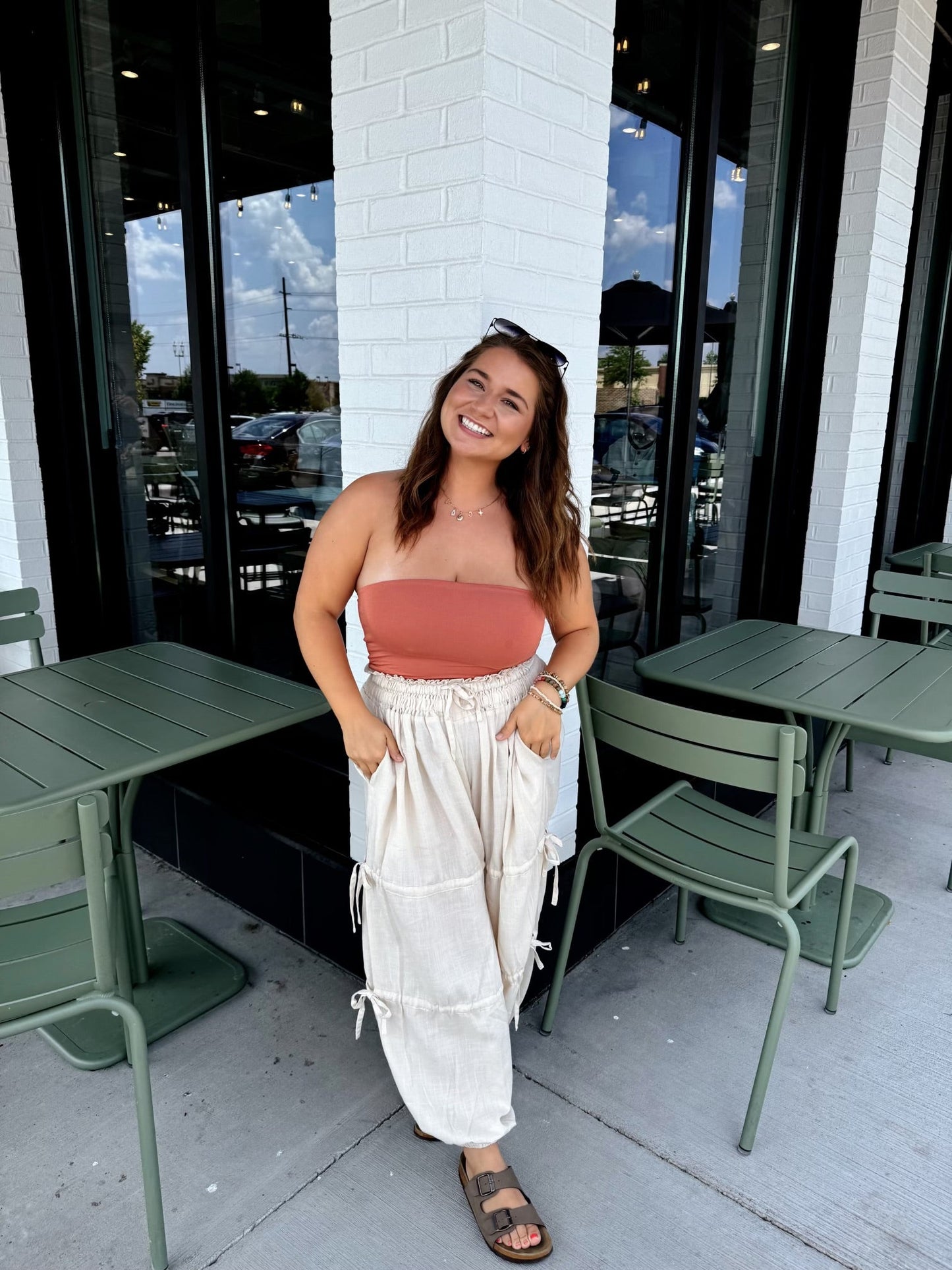 All Essential Tube Top, Terracotta