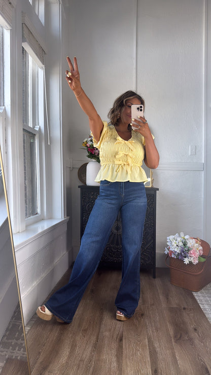 DYE SUPER HIGH RISE SKATER JEAN- MICA