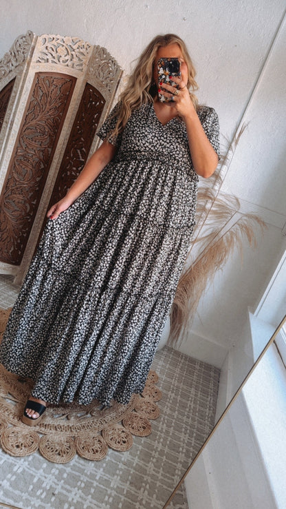 ECB Exclusive: Making Memories Maxi Dress, Black