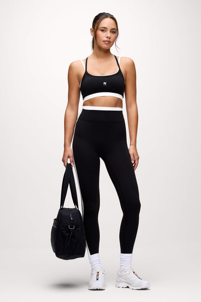 Motion Contrast Legging | Black