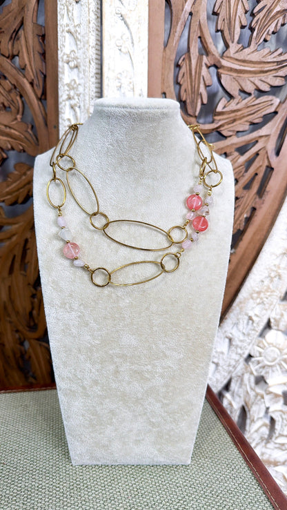 Blush Loops Necklace