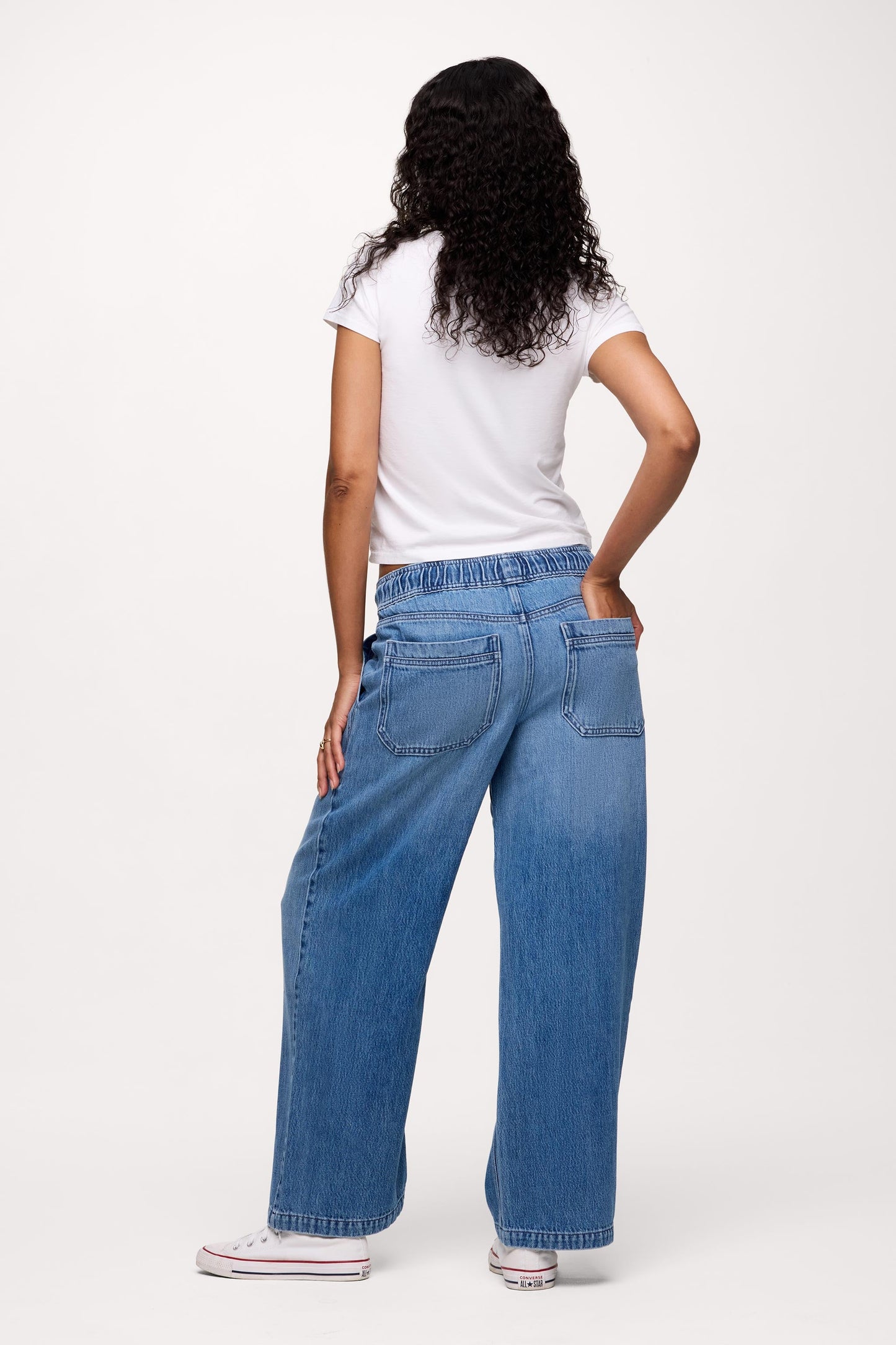 Pull-On Denim Pant | June