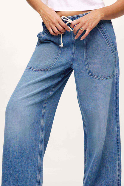 Pull-On Denim Pant | June