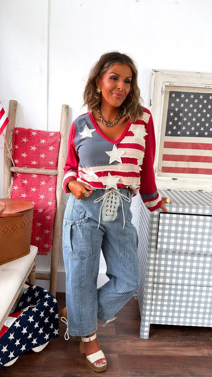 American Dream Top, Tomato Multi