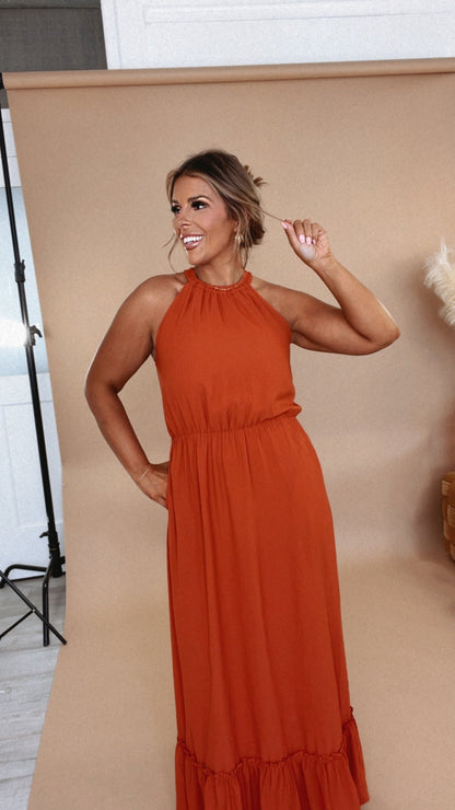Endless Memories Maxi Dress, Orange