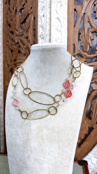 Blush Loops Necklace