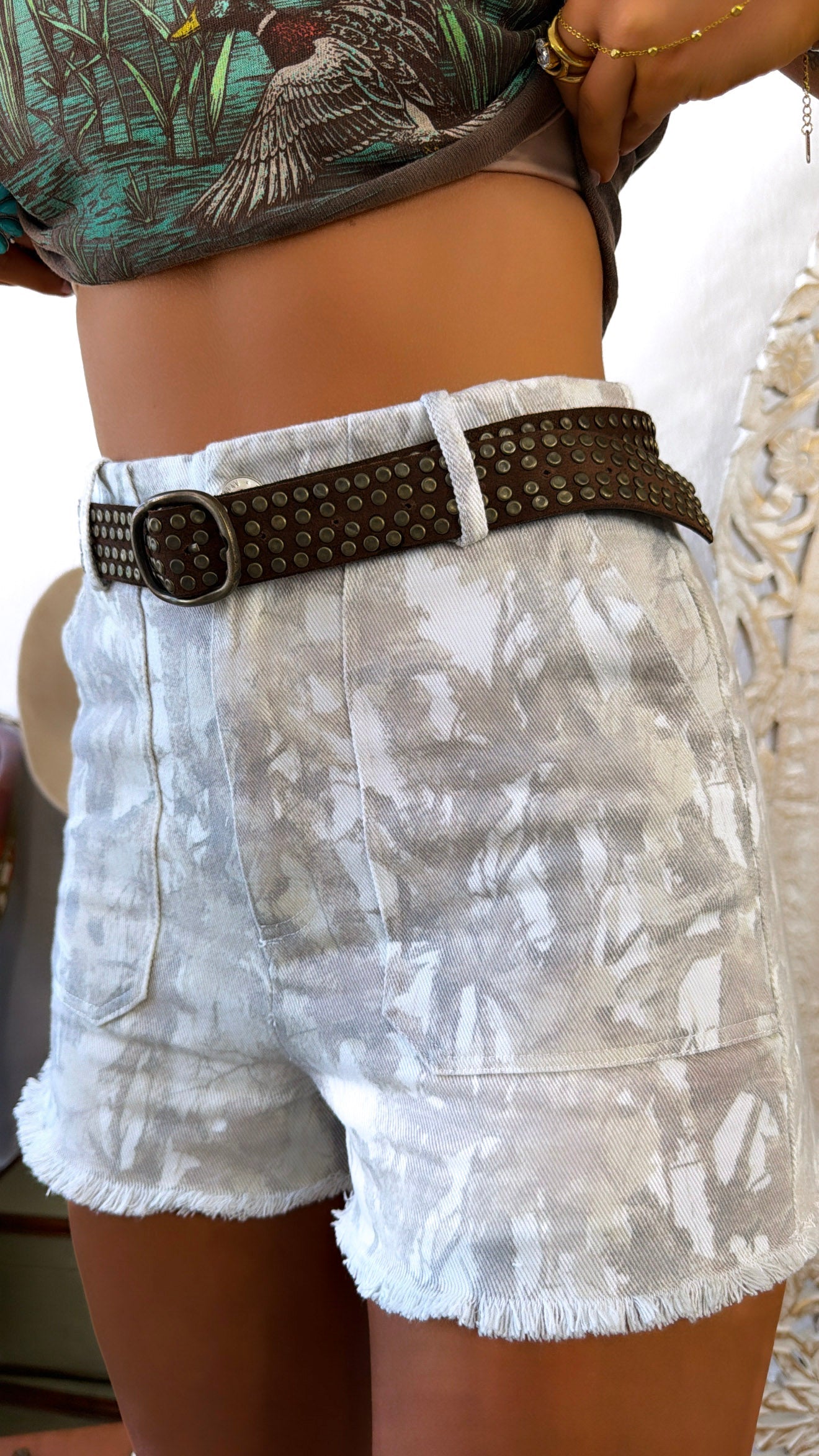 Open Range Jean Shorts, Camo