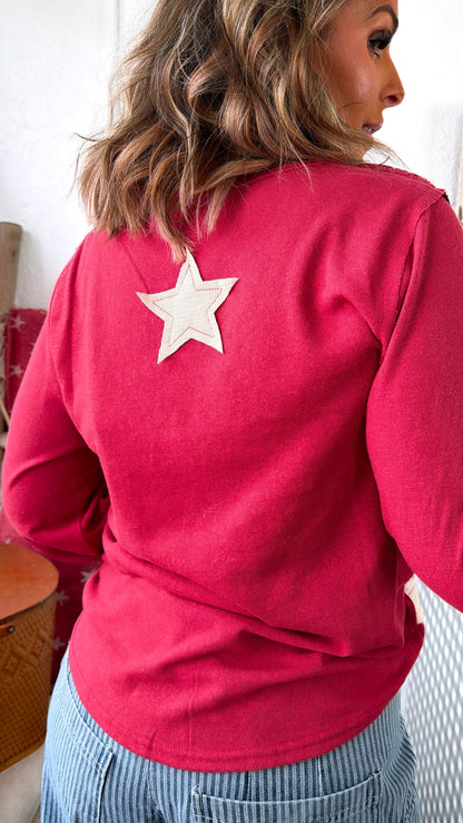 American Dream Top, Tomato Multi