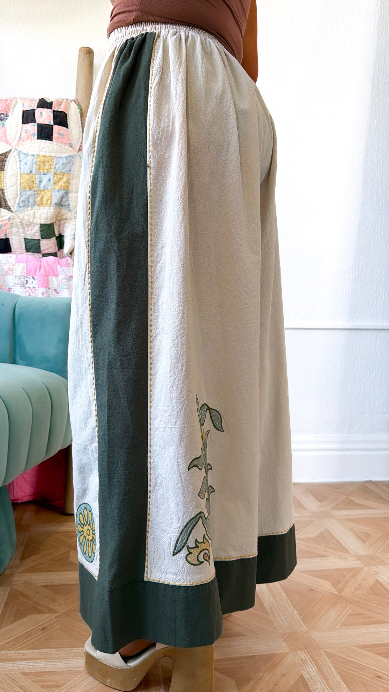 Olive Breeze Pants, Taupe/Olive