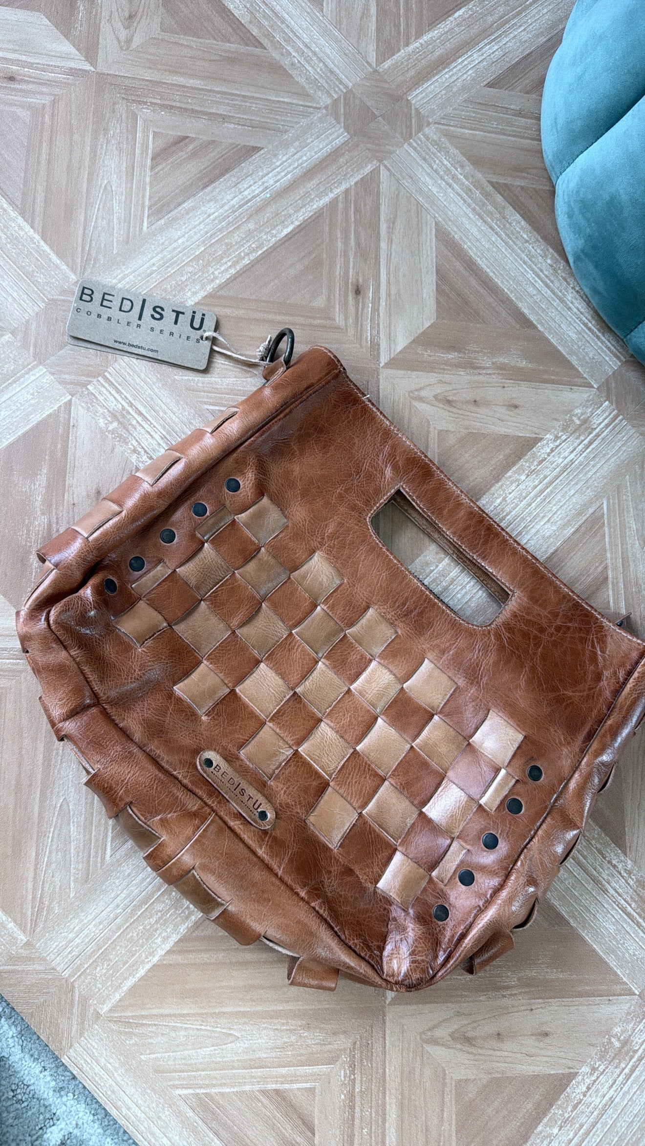BedStu Orchid Bag, Tan Oats Rustic