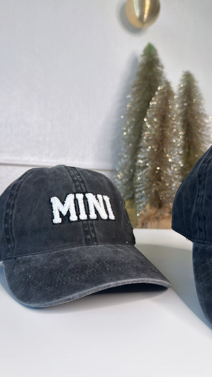 Mini Ball Cap, Black