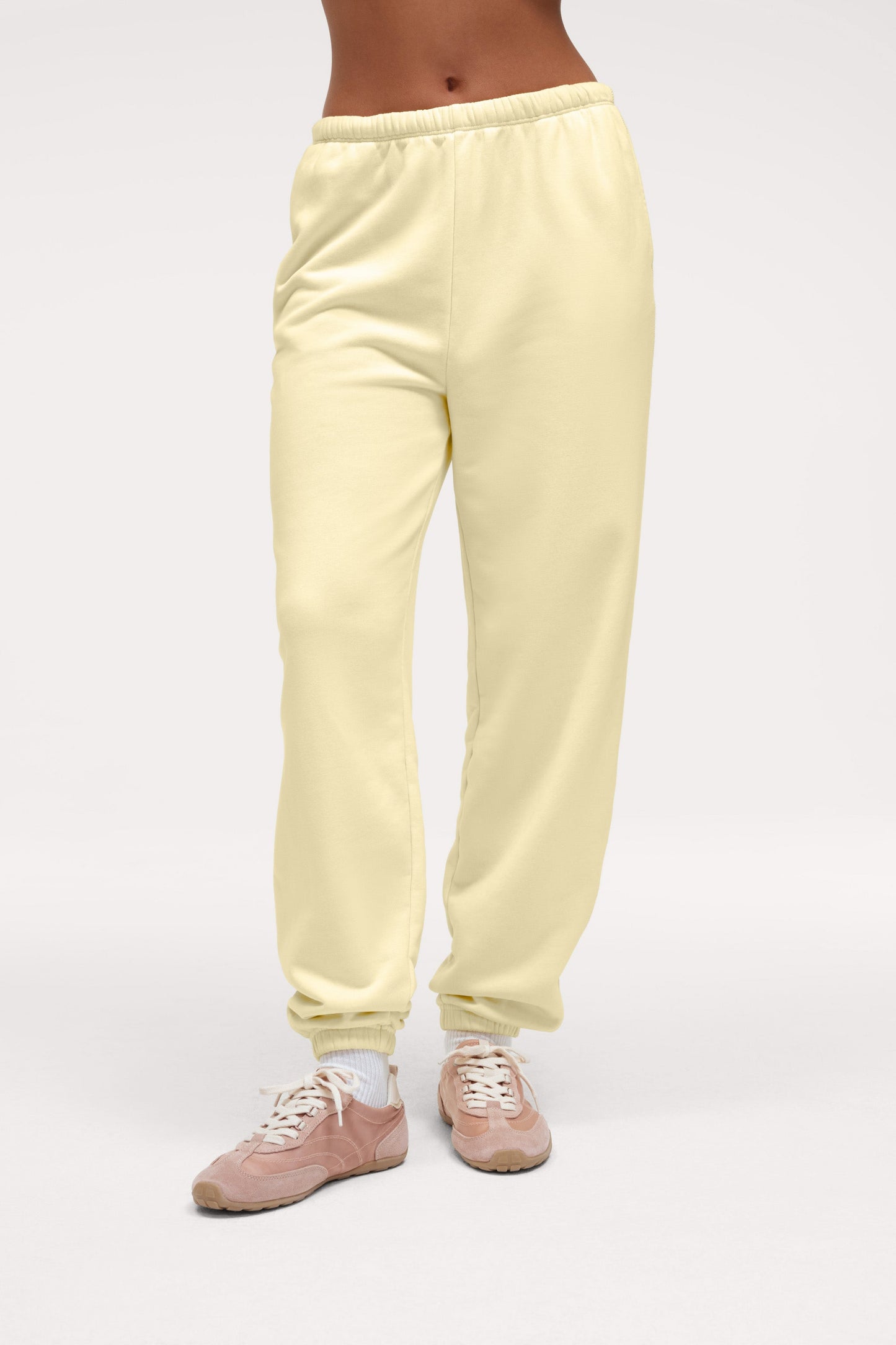 French Terry Jogger | Lemon