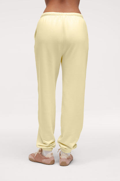 French Terry Jogger | Lemon