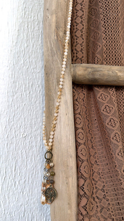 Nomad Blush Lilly Necklace